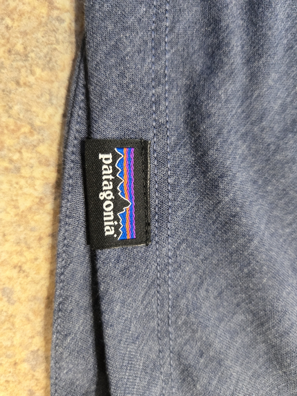 Patagonia Capilene Cool Trail Womens Racerback Tank Scoop Neck L Blue Stretch - Picture 7 of 9
